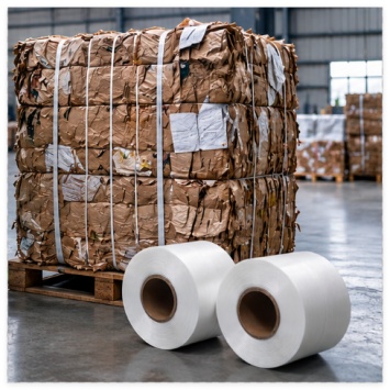 Cardboard & Plastic Baler